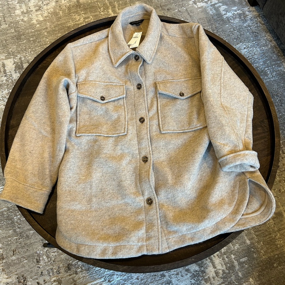 Banana Republic Factory - Shacket / Shirt Jacket, size Large nwt.